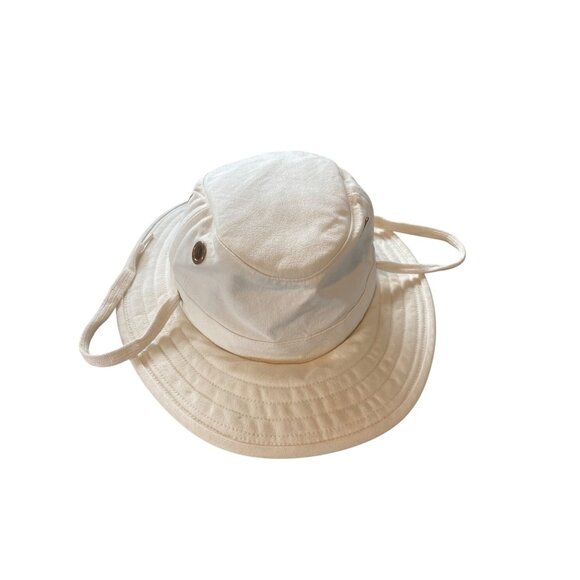 Tilley Endurables T4 Cotton Duck Sun Hat 6 7/8 XS 55.5cm Vintage HTF Ivory Green - Picture 15 of 15